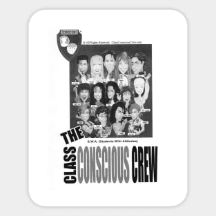 The Class Conscious Crew Sticker